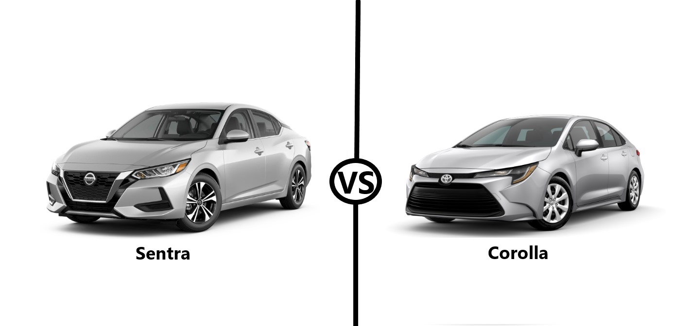 2024 Nissan Sentra vs 2024 Toyota Corolla Comparison