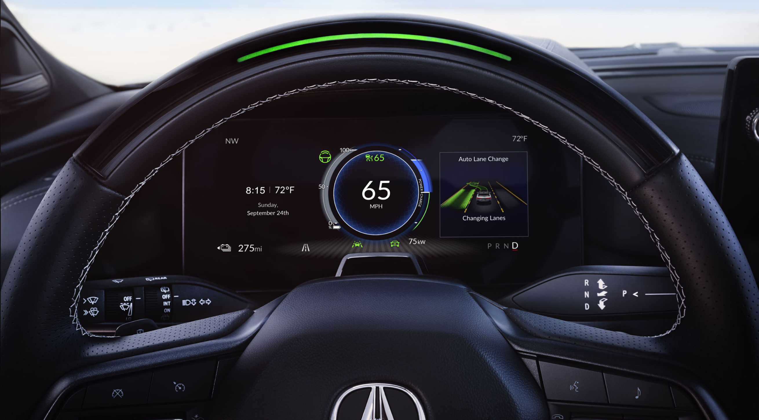 2024 Acura ZDX Dashboard