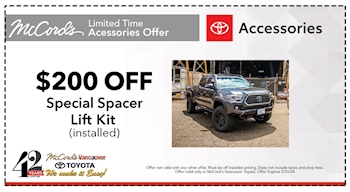 Special Spacer Lift Kit