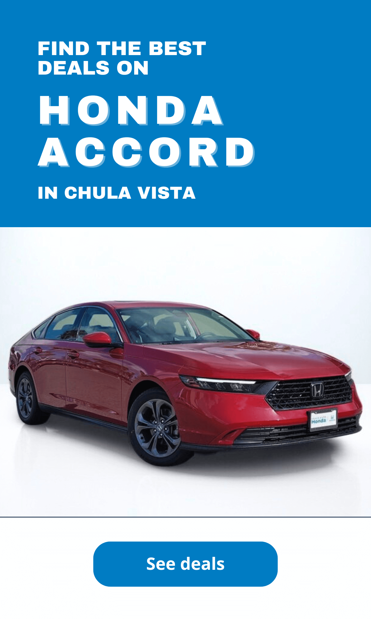 honda accord deals