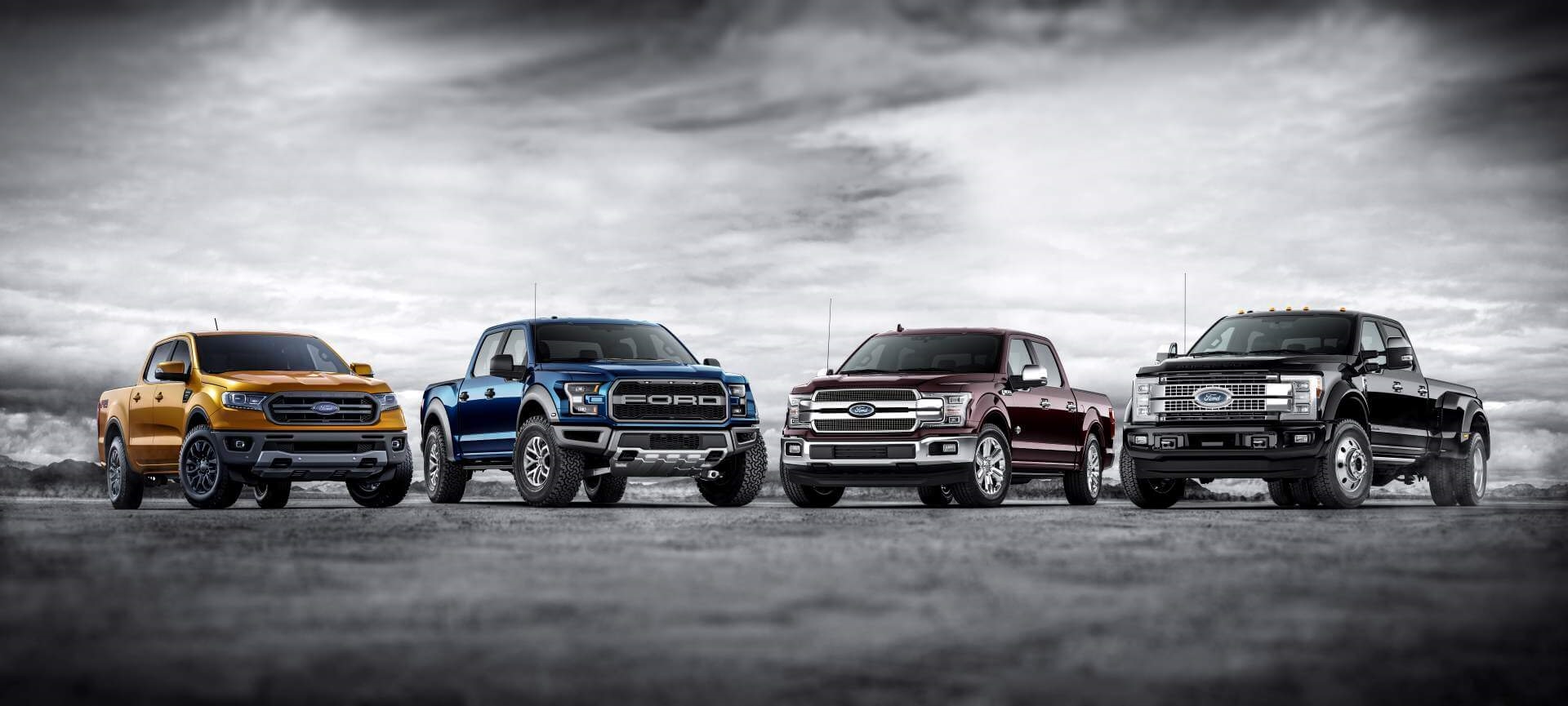 lineup of exciting Ford trucks where you can find the best turbo diesel engines inside with each year's newest release