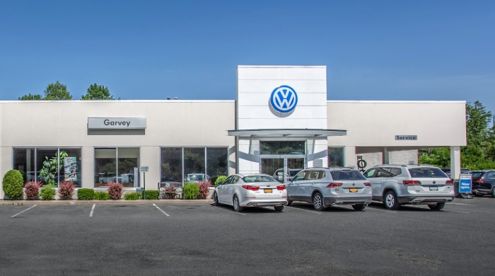 Exterior of Garvey Volkswagen of Queensbury