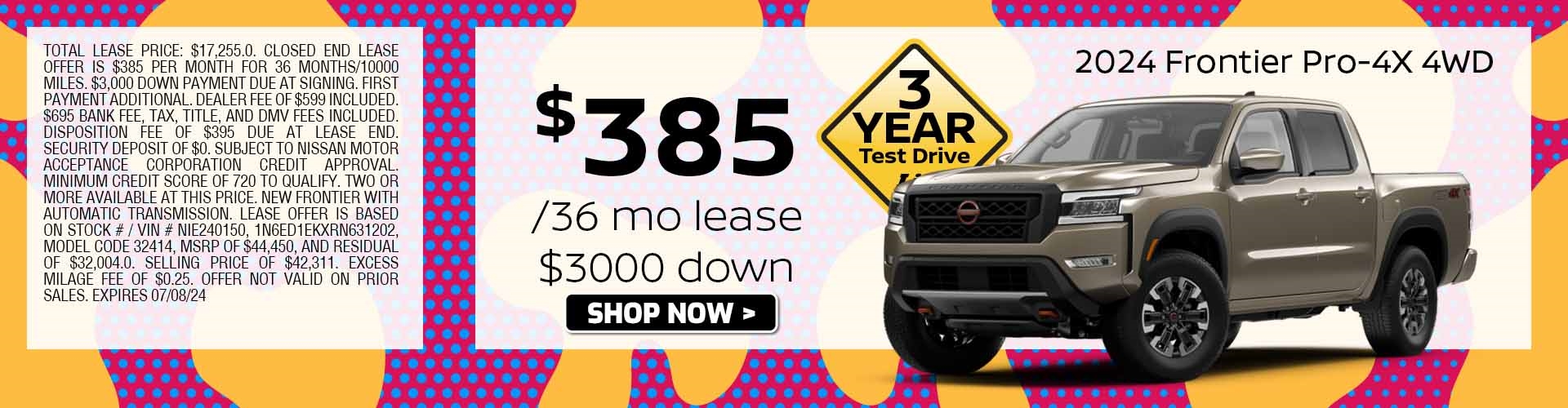 frontier lease special