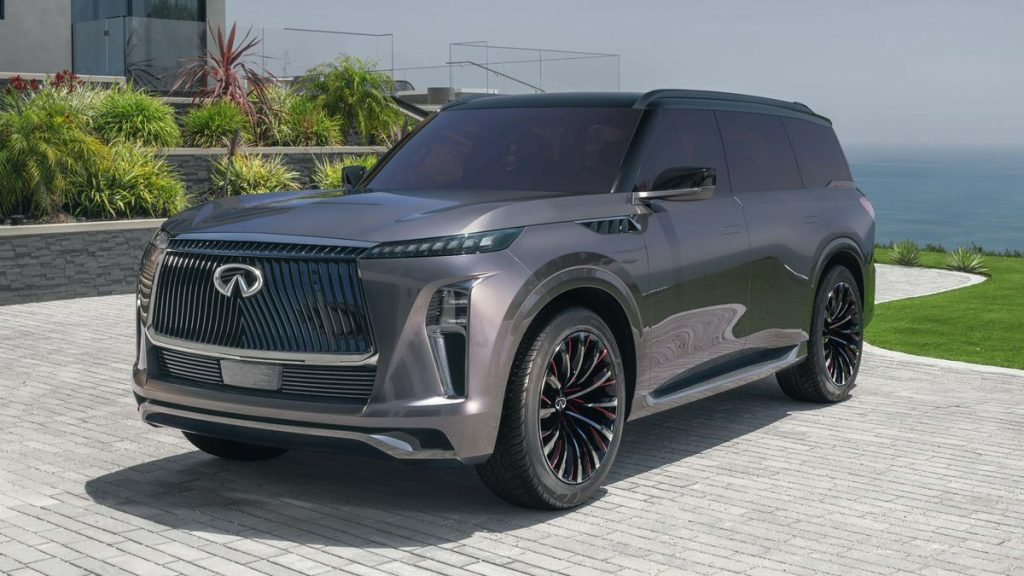 The Redesigned QX80 QX Monograph Prototype Takes Luxury to New Heights