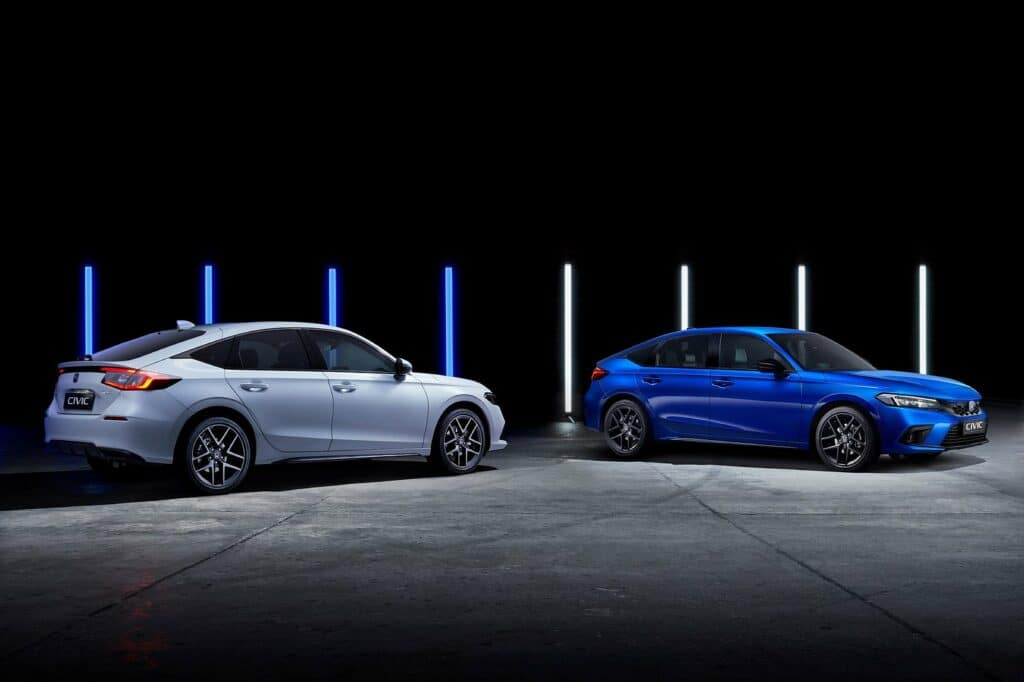 A glimpse at the 2025 Honda Civic Hybrid