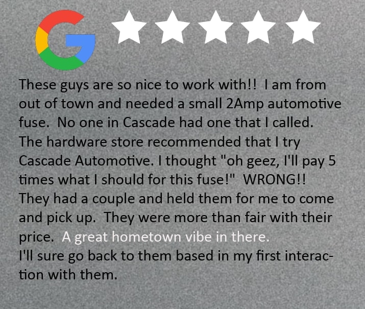 Cascade Auto, Inc. Cascade ID