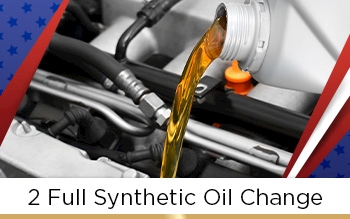 2 Full Synthetic Oil Changes