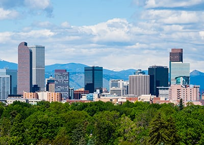 Image result for denver skyline