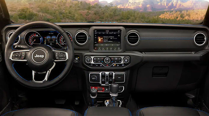 2021 Jeep Wrangler 4xe Interior 