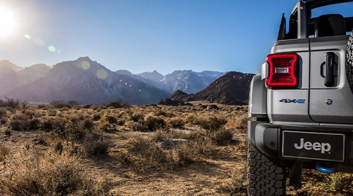 2021 Jeep Wrangler 4xe Rear End 