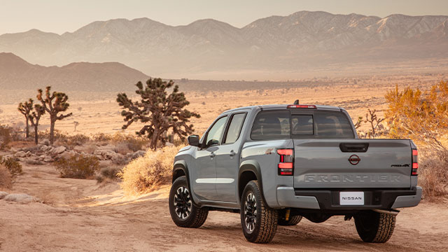 2022 Nissan Frontier Rear 