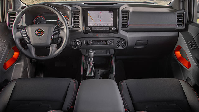 2022 Nissan Frontier Interior