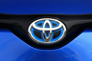 Toyota Hybrid Rear Logo Badge