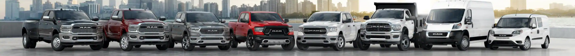 Ram Commercial Vehicle Line Up 