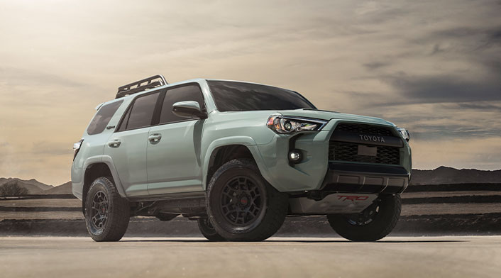 2021 Toyota 4Runner TRD Pro Lunar Rock Profile