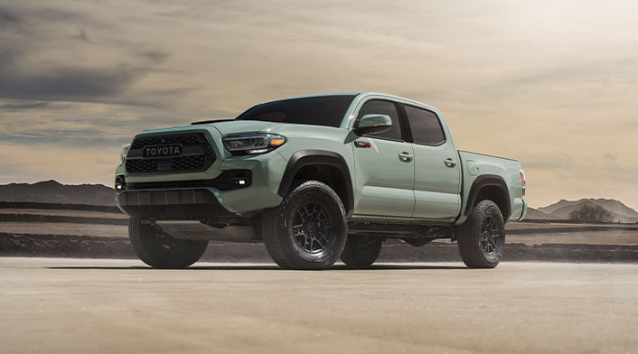 2021 Toyota Tacoma TRD Pro Lunar Rock Profile 