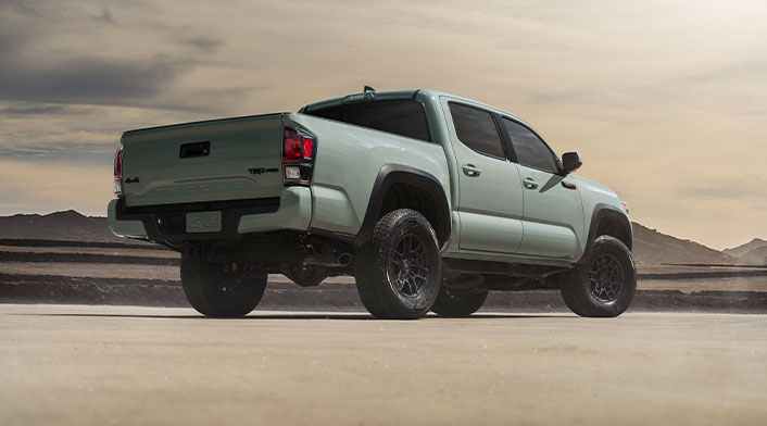 2021 Toyota Tacoma TRD Pro Lunar Rock Rear 