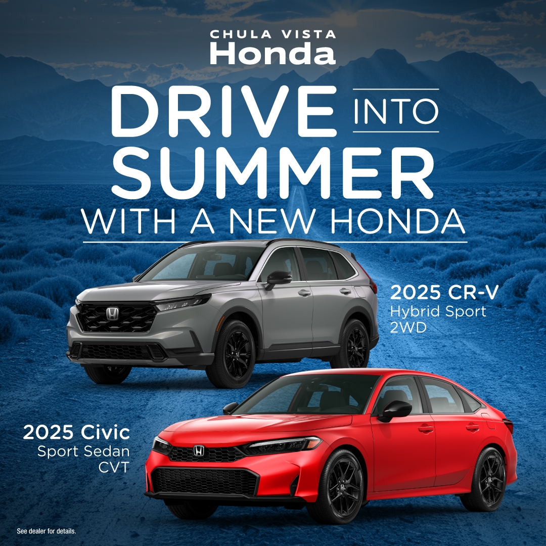 Drive Into Summer With a New Honda