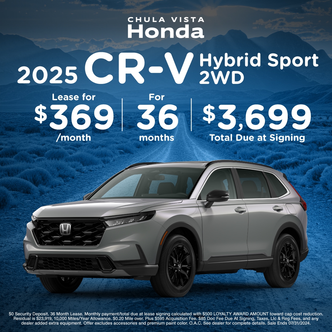 2025 Honda CR-V Specials