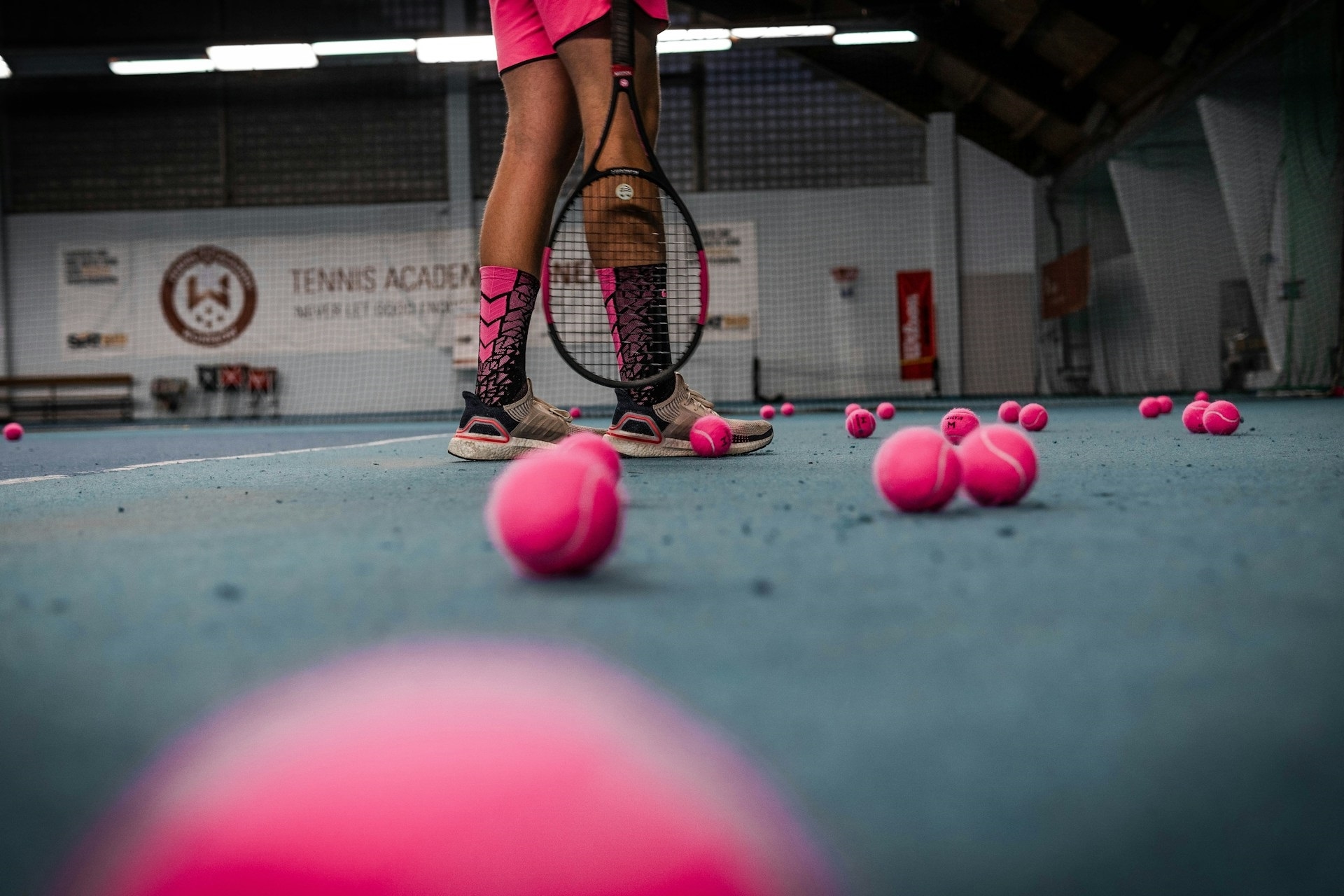 person at an indoor sports complex in mission viejo, ca