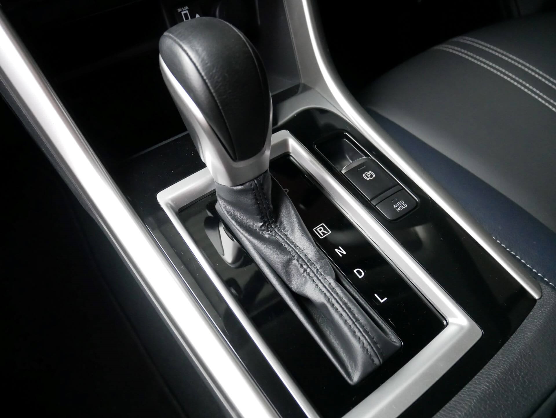 Gear stick leading to Honda's Continuously Variable Transmission (CVT) system