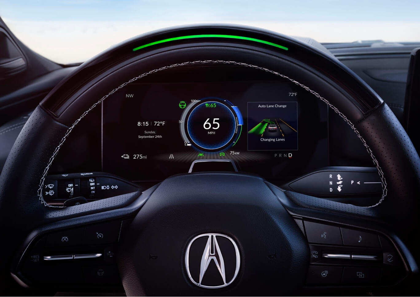 Acura ZDX vs. Tesla Model Y Safety Features