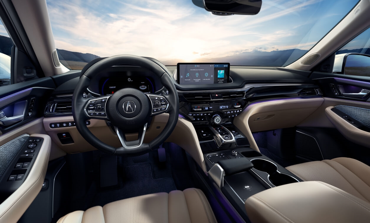 Dimensions: Acura MDX Interior vs. INFINITI QX60 Interior