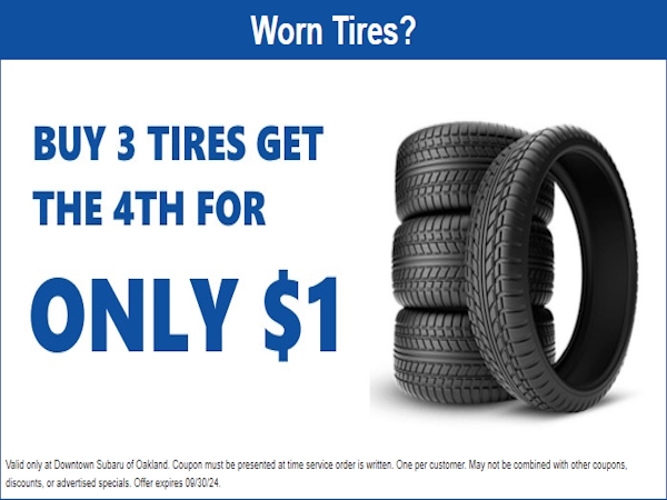 Buy 3 Tires, Get the 4th for