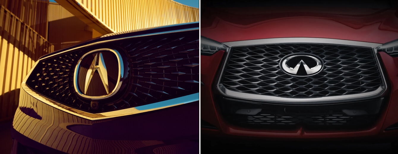 Acura RDX vs. INFINITI QX55 Design & Style