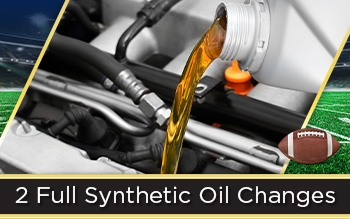 2 Full Synthetic Oil Changes