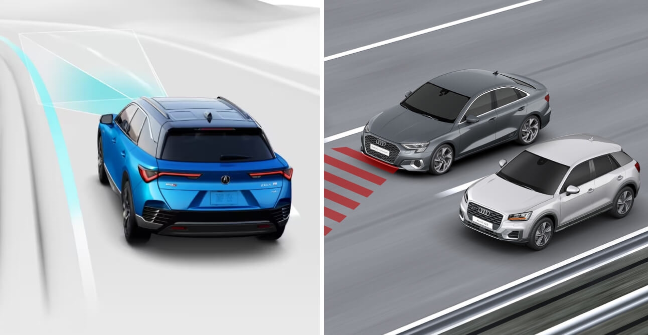 Acura ZDX vs. Audi Q8 e-tron Safety Features