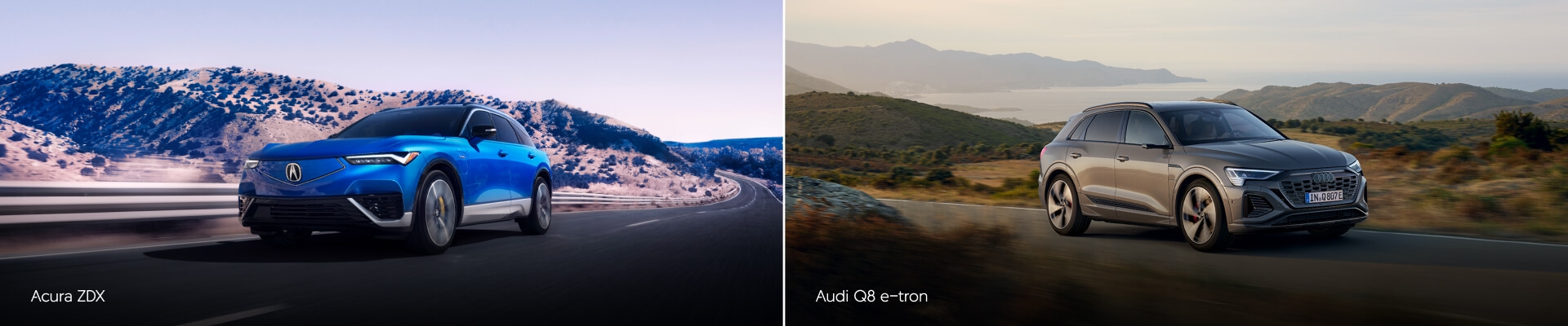 2024 Acura ZDX Vs. Audi Q8 e-tron