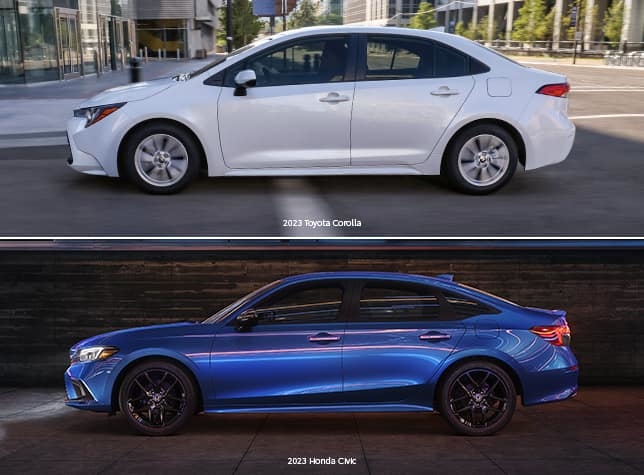 Honda Civic vs. Corolla