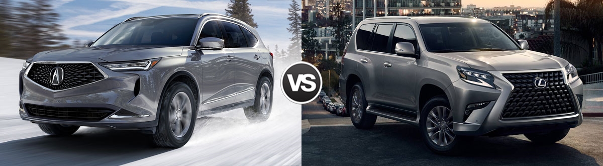 2023 Acura MDX vs 2023 Lexus GX 460