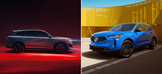 Compare the Acura MDX vs. Acura RDX in Person at Muller's Woodfield Acura