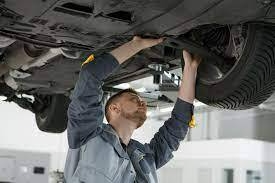 Car brake inspection