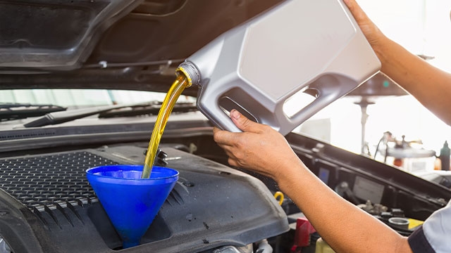 Checking car fluids