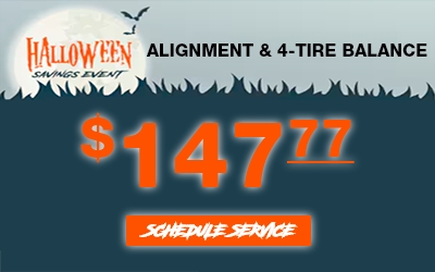 Alignment & 4-Tire Balance