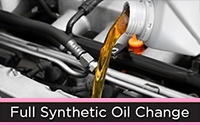 Full Synthetic Oil Change