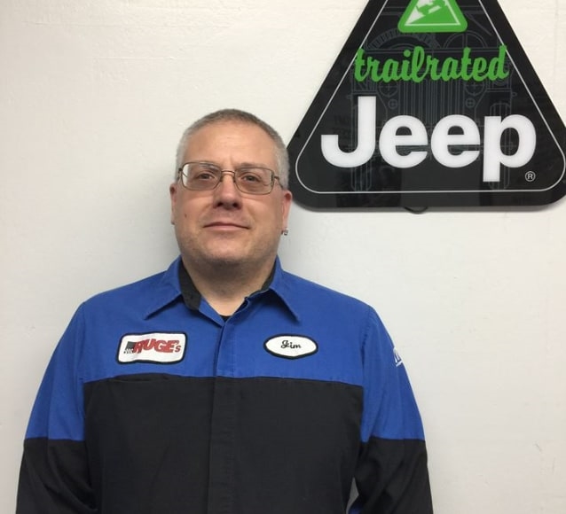 Jim Renzo the Ruge's CDJR Parts manager is shown.