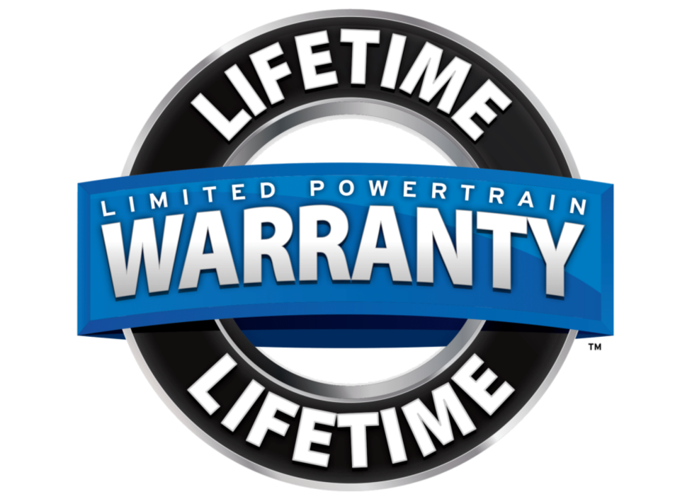 Home of the Lifetime Powertrain Warranty