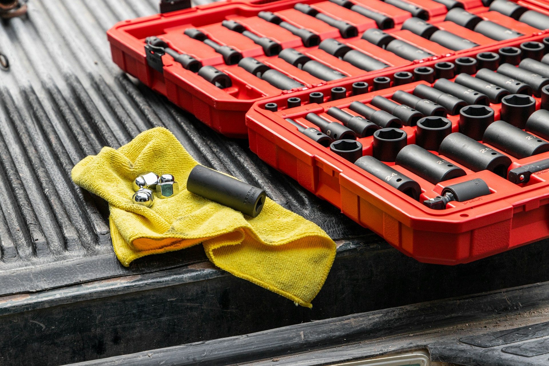 tools at the Chalmers Ford service center in Albuquerque, NM