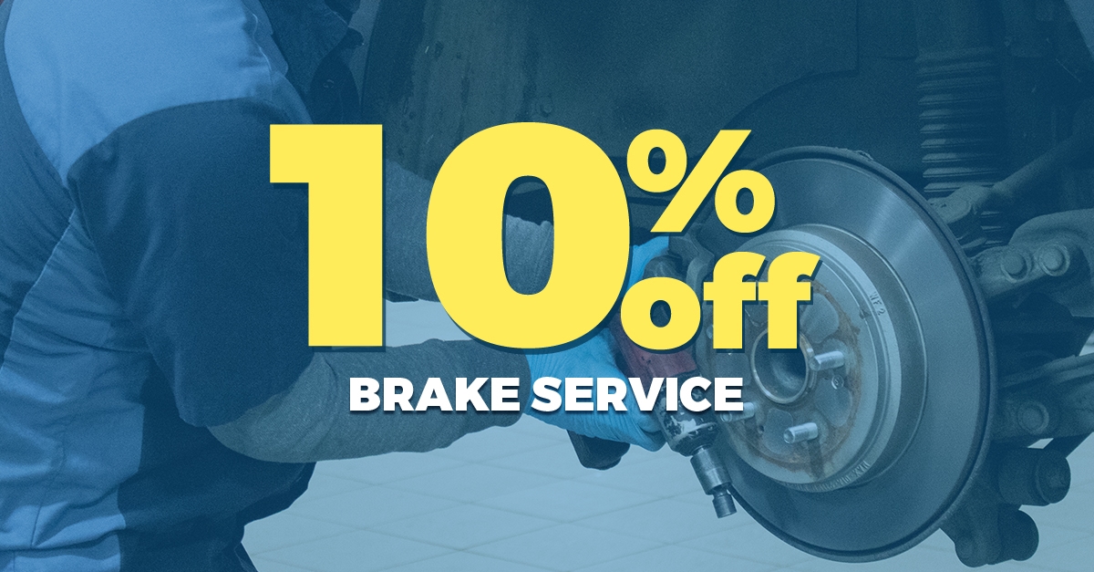 10% Off Brake Service