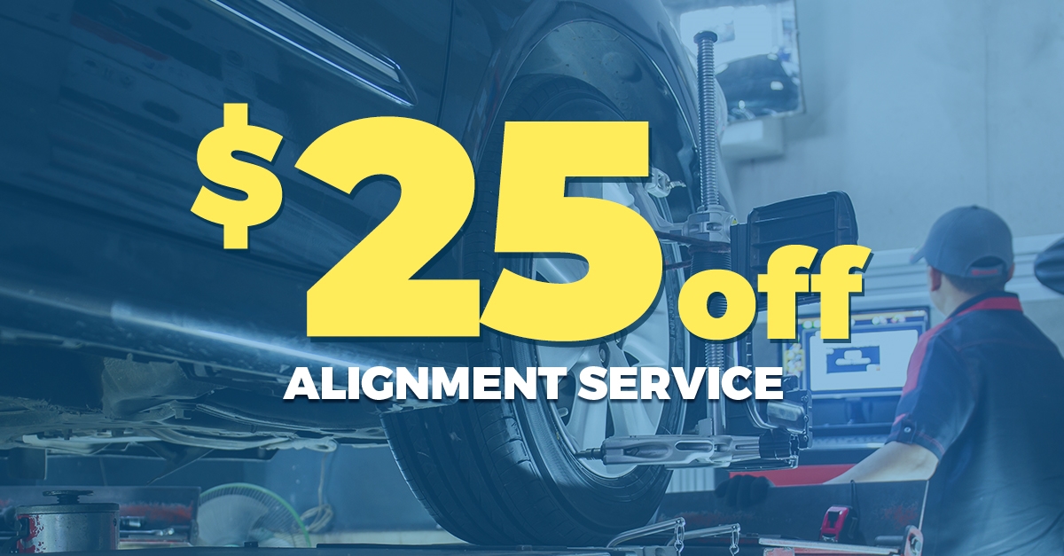 $25 Off Alignment Service