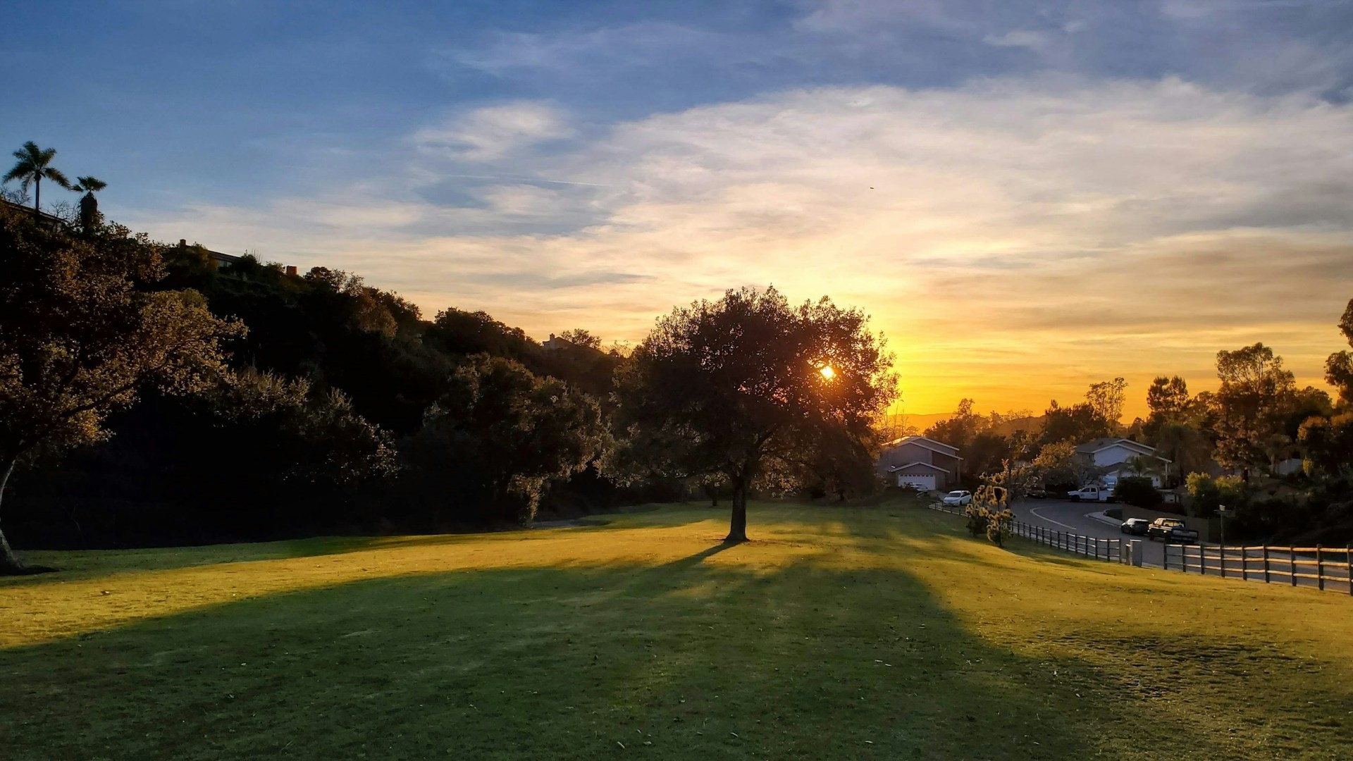 overlooking a valley in Mission Viejo,CA