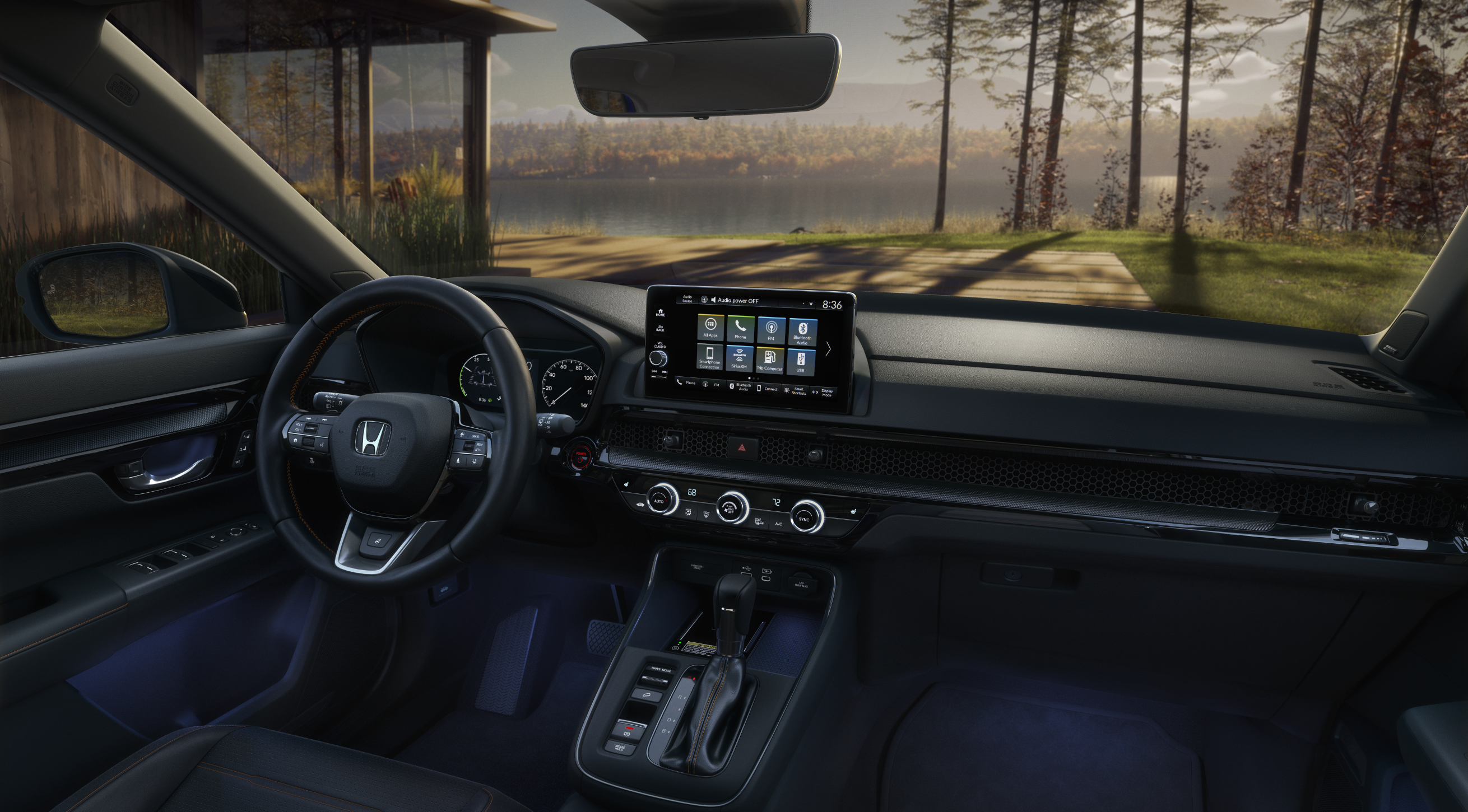 Interior of the 2025 Honda CR-V