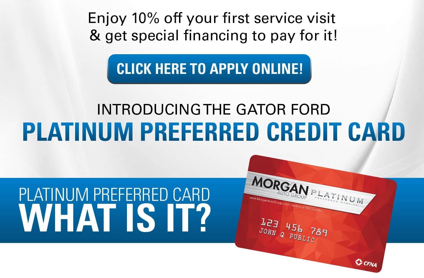 Platinum Preferred Credit Card