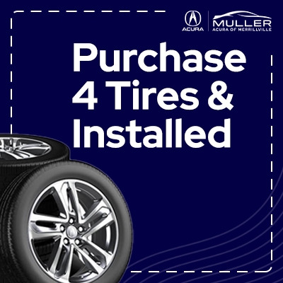 Purchase 4 Tires & Installed