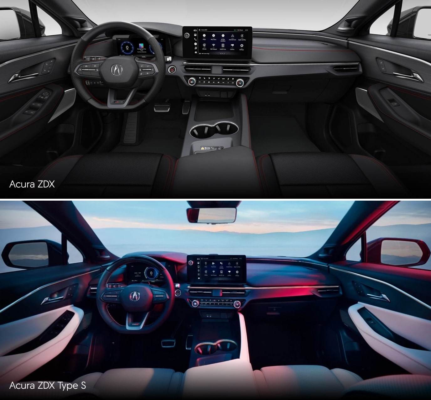 2024 Acura ZDX Interior Features