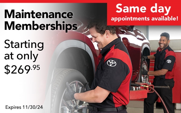 Maintenance Memberships